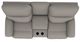 La-Z-Boy® Brooks Stone Power Reclining Loveseat with Console and Headrest-4