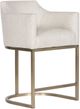 Vanguard® Furniture Vanguard Index Porcelain/Satin Brass Counter Stool-0
