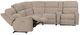 Flexsteel® Customizable Rio Power Reclining Sectional Power Headrest-1