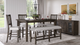 Jofran Inc. Willow Creek Chocolate Brown Counter Stool-1