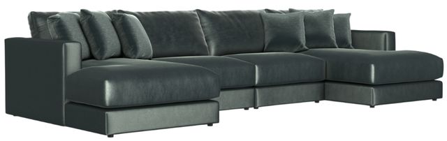 Jackson Furniture Remington 4-Piece Pine U-Shape Sectional-0
