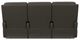 La-Z-Boy® Finley Otter Leather Power Wall Reclining Sofa with Headrest and Lumbar-4