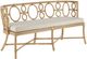 Currey & Company Tegal Finn Natural Bench-0
