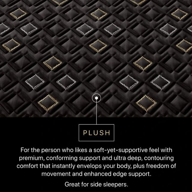 Beautyrest Black® Series Five XCS 15" Hybrid Plush Tight Top Split Head Queen Mattress-3