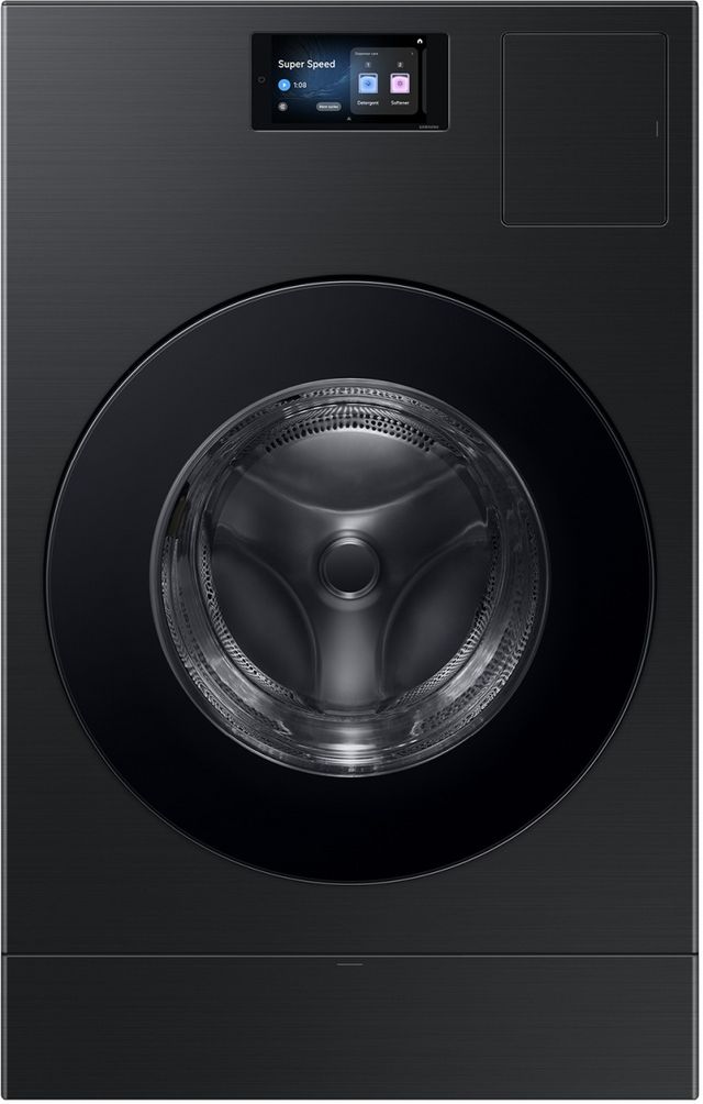 Samsung Bespoke 5.3 Cu. Ft. Brushed Black AI Laundry Combo
