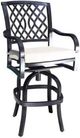 CabanaCoast® Customizable Carleton Aluminum Outdoor Bar Stool-0