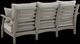 Signature Design by Ashley® Visola Gray Nuvella/Polyethylene Outdoor Sofa with Cushion-2