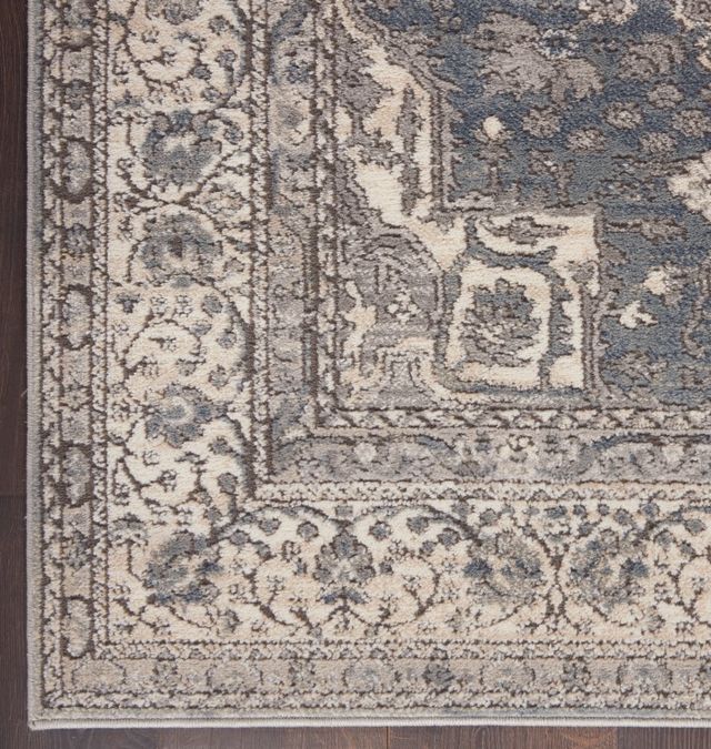 Nourison Home™ Quarry Gray Ivory 5'x7' Area Rug-3