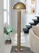 Signature Design by Ashley® Wendfield Antique Gold Floor Lamp-1