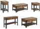 England Furniture Slaton 5-Piece Warm Mocha Living Room Table Set-0
