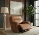 Liberty Furniture Chase Oslo Antelope Swivel Glider Triple Power Zero Gravity Recliner-2