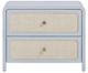 TOV Furniture Patty Blue 2-Drawer Nightstand-3