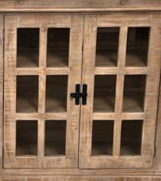 Million Dollar Rustic Courtland Brown Console-1