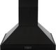 Induction Hardware 48" Black Stainless Steel Wall Mounted Range Hood-0