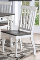 Steve Silver Co. Joanna 6-Piece Mocha/Two Tone Ivory Dining Set-3