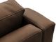 International Furniture Direct Samba Dark Chocolate Loveseat-4