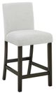New Classic® Home Furnishings Carissa Espresso/Stone Counter Dining Chair-0