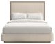 Caracole® Anthology Beige Queen Upholstered Panel Bed-1