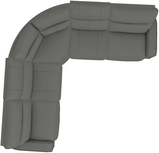 La-Z-Boy® Maddox Slate Reclining Sectional with Custom Layout Options-4