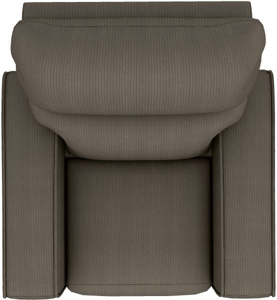 La-Z-Boy® Maddox Chocolate Power Rocking Recliner with Headrest and Lumbar-4