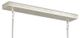 Currey & Company Middleton Contemporary Silver Leaf Rectangular Chandelier-2