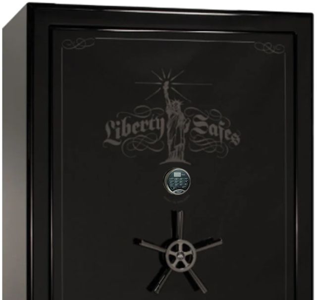 Liberty Safe Presidential Black Gloss 50 Electronic Lock Gun Safe-1