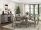 Mazin Furniture Tigard Gray Dining Side Chair-4