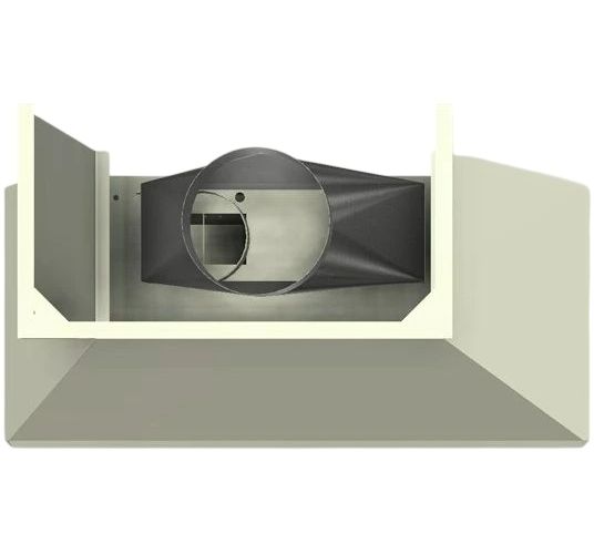 Vent-A-Hood® Premier Magic Lung® 66" Biscuit Wall Mounted Range Hood-3