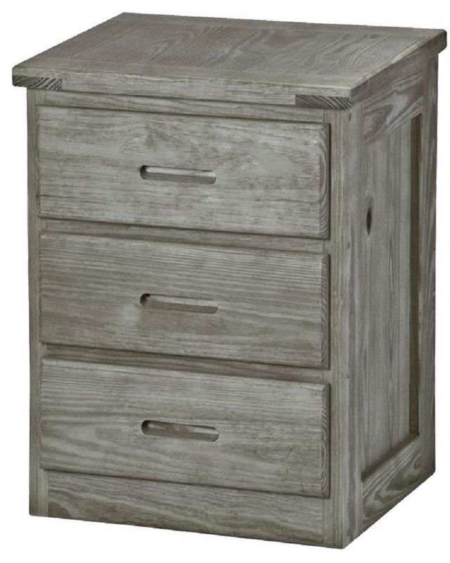 Crate Designs™ Furniture Storm 30" Tall Nightstand with Lacquer Finish Top Only-0