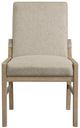 Intercon Nash Beige/Weathered Sand Upholstered Dining Side Chair-2