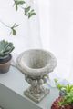 A & B Home Gray Garden Urn-3