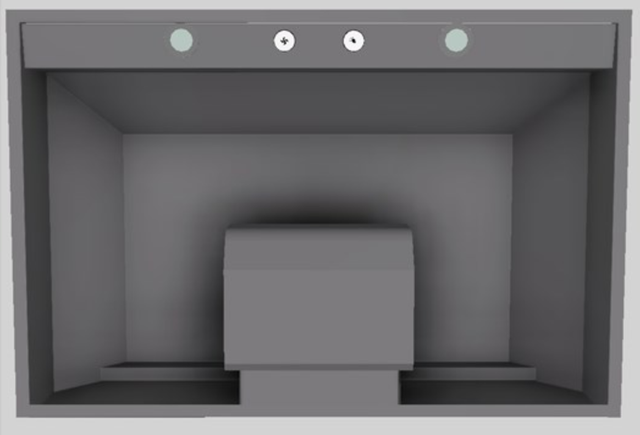 Vent-A-Hood® Designer Series 36" Gunsmoke Wall Mounted Range Hood-3