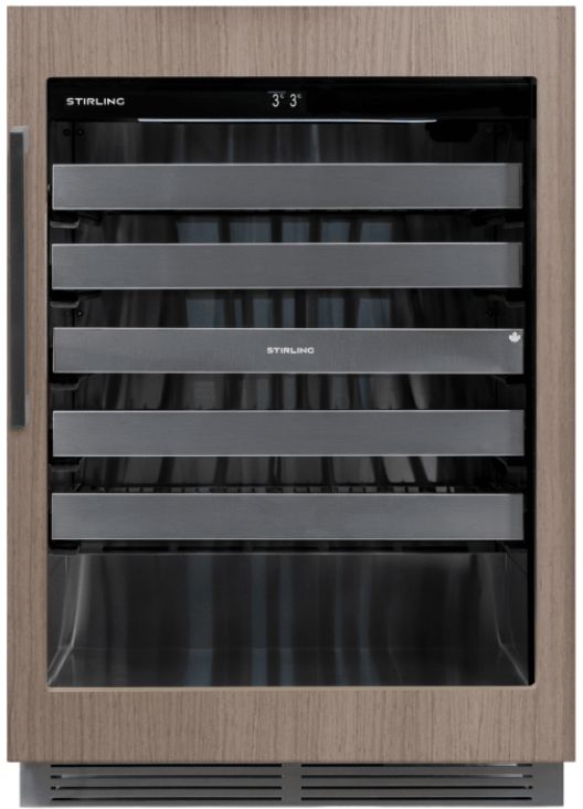 Stirling 24" 5.3 Cu. Ft. Panel Ready Wine Cooler-0
