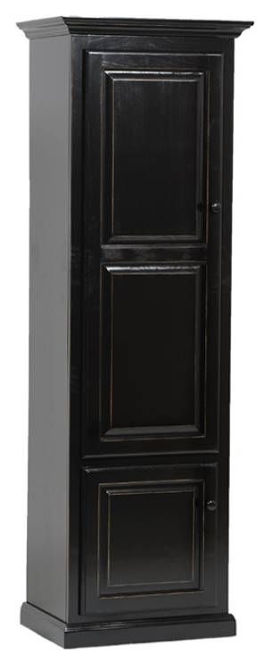 American Heartland Manufacturing Poplar Single Door Pantry-0