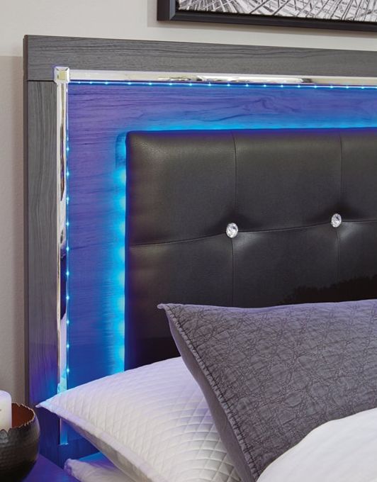 Signature Design by Ashley® Lodanna Gray Queen Panel Bed-1