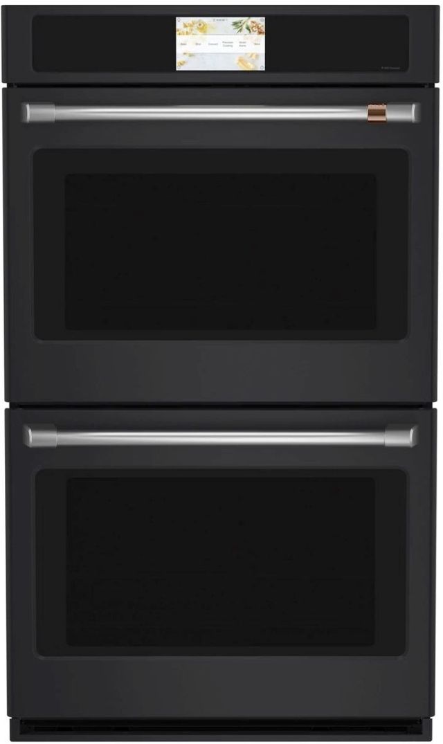 Café™ Professional Series 30" Matte Black Double Electric Wall Oven-0