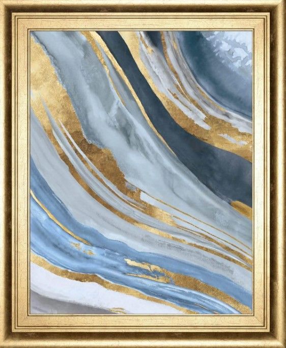 Classy Art Golden Agate Il By Tom Reeves Wall Art-1