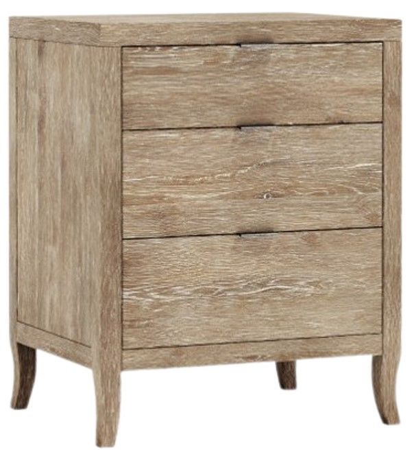 Bernhardt Tribeca Aurum 3-Drawer Nightstand-0