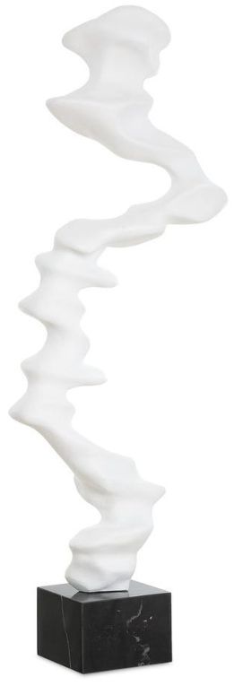 Uttermost® Flux Matte White Indoor-Outdoor Sculpture-0