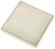 A & B Home Mimosa White Square Tray-3