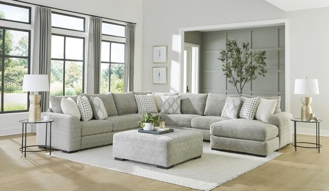 Albany Industries 4-Piece Haven Dove Sectional-1