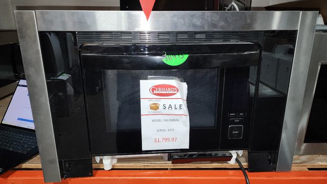 Sharp® 30" Single Electric Built In Wall Oven-Stainless Steel-0