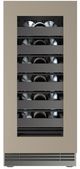U-Line® Home Collection 15" 2.8 Cu. Ft. Panel Ready Wine Refrigerator with Glass Door-2
