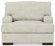 Ashley® Alesandra Parchment Oversized Chair-1
