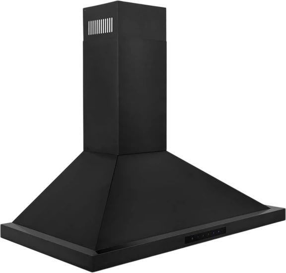 ZLINE 30" Black Stainless Steel Wall Mount Range Hood-3