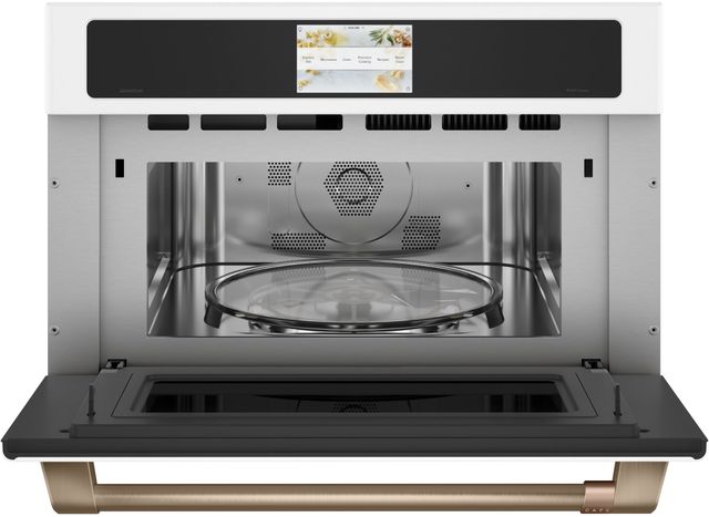 Café™ 30" Matte White Electric Built In Oven/Micro Combo-1