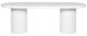 Moe's Home Collection Eris White Concrete Outdoor Dining Table-1