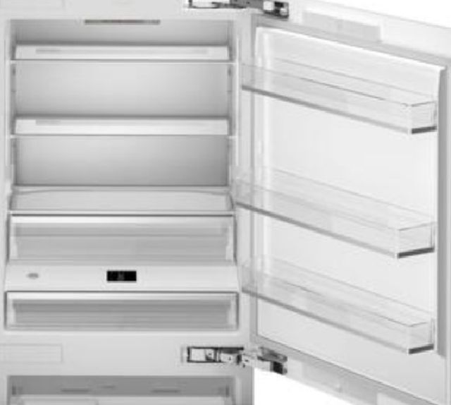 Bertazonni 36 in. 19.8 Cu. Ft. Panel Ready Built In Counter Depth Bottom Freezer Refrigerator-1