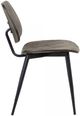 Armen Living Miki 2-Piece Black/Walnut Dining Side Chair Set-3