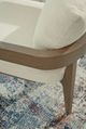 Signature Design by Ashley® Serene Bay Dark Brown/White Nuvella/Wooden Outdoor Dining Arm Chair-5